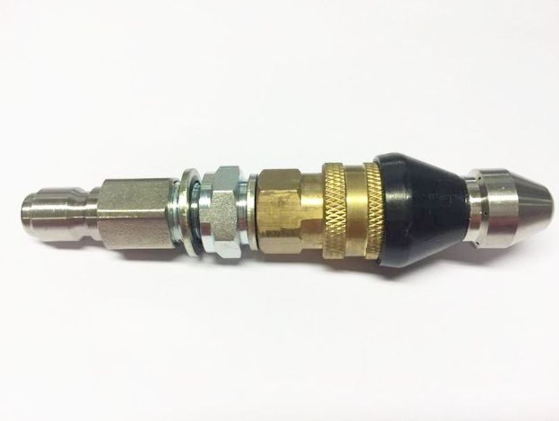 Rørspyledyse adapter