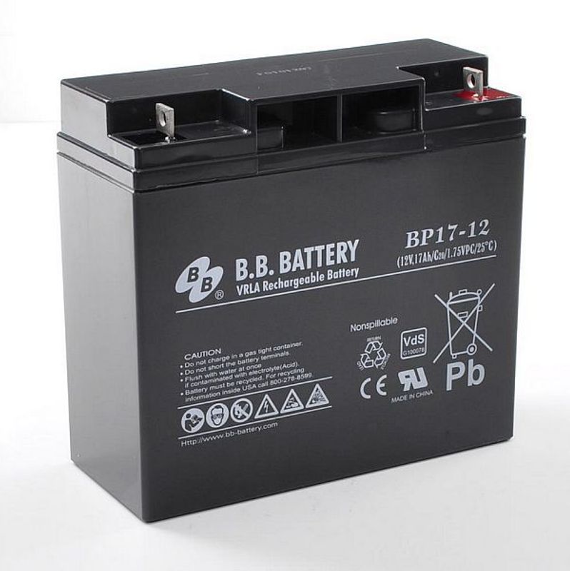 Blybatteri - 12V / 17Ah