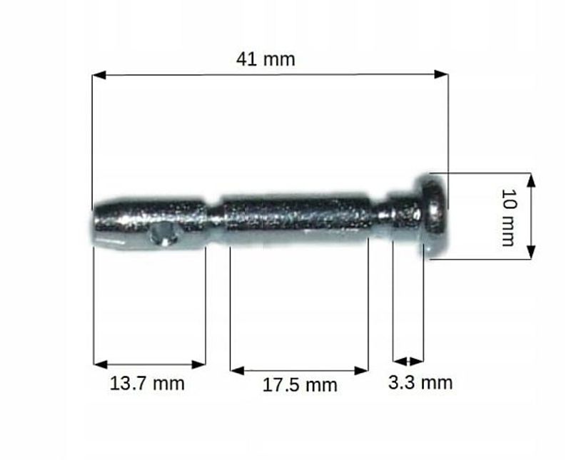 Brytepinne / Brytebolt 6 mm - NJ-01 - 6 pack