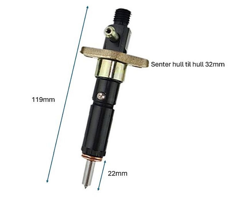 Diesel injektor 188F - 10 til 12HK